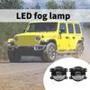 Powerful LED Fog Lamp For Rough Terrain Use 12V 24V Power Simple Mounting