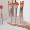 26 Holes Acrylic Nail Brushes Organizer Nail Art Kit Storage Tools Makeup Cosmetics Pen Display Case Holder Stand Showing Shelf
