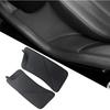 FASTCHE for Tesla Model Y Door Sill Protector 5 Seater (NOT Fit 7 Steater) PU Leather Rear Seat Anti-Dirty Mat Anti Kick Pad Model Y Accessories (2