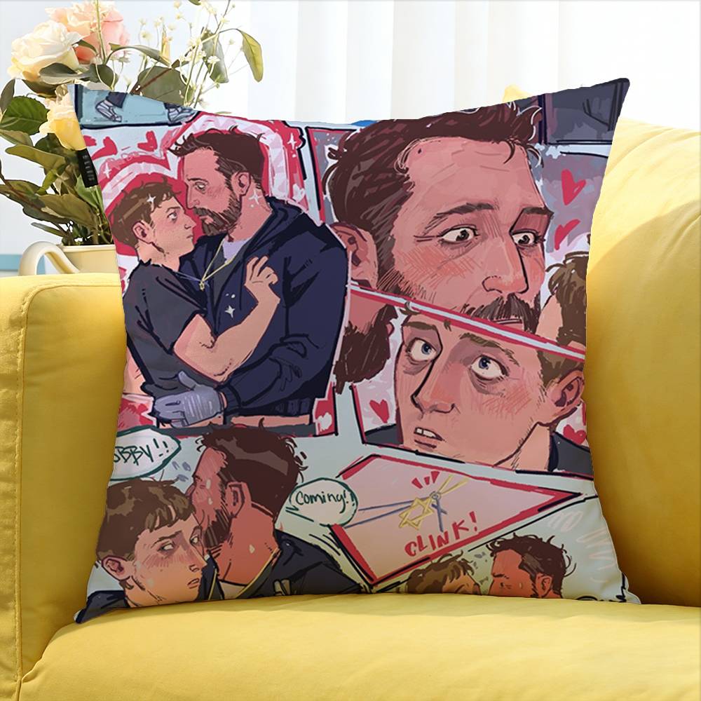 Robby X Whitaker Fanart Various Sizes Square Pillow Case For Car Home Bedchamber Decor