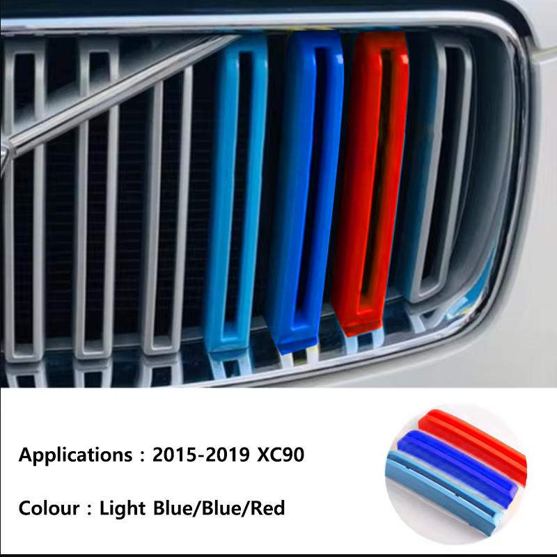 Pro Volvo S60 S90 XC40 XC60 XC90 V60 V90 modifikovaná mřížka švédský styl ozdobná lišta interiérové automobilové doplňky dekorativní