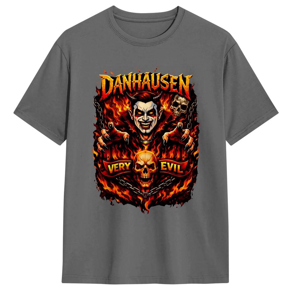 Danhausen Wrestling Molto Cattivo Maglietta Spiaggia Hip Hop T-shirt Uomo Cotone Girocollo Oversize Top Magliette Manica Corta Y2K Casual T-shirt