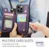 for iPhone 15 14 13 12 11 Pro Max XR SE 2025 Wallet Case with Card Holder&RFID Blocking PU Leather Kickstand Magnetic Clasp Case