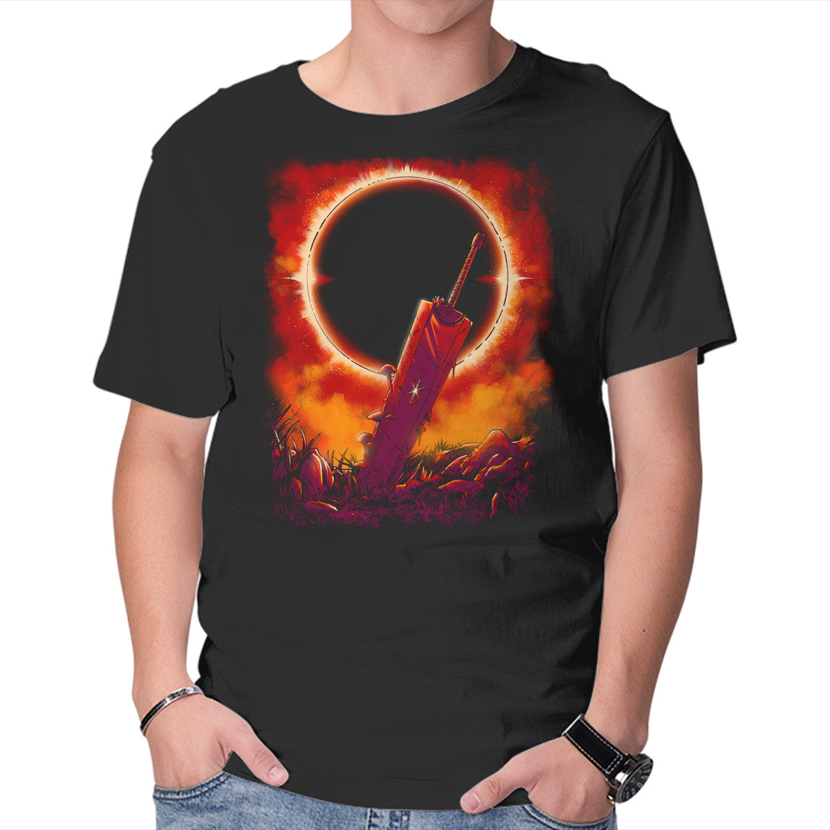 Unisex Crew Neck T-Shirt Berserkers Never Die Graphic Short Sleeve Casual Tee XXXXL
