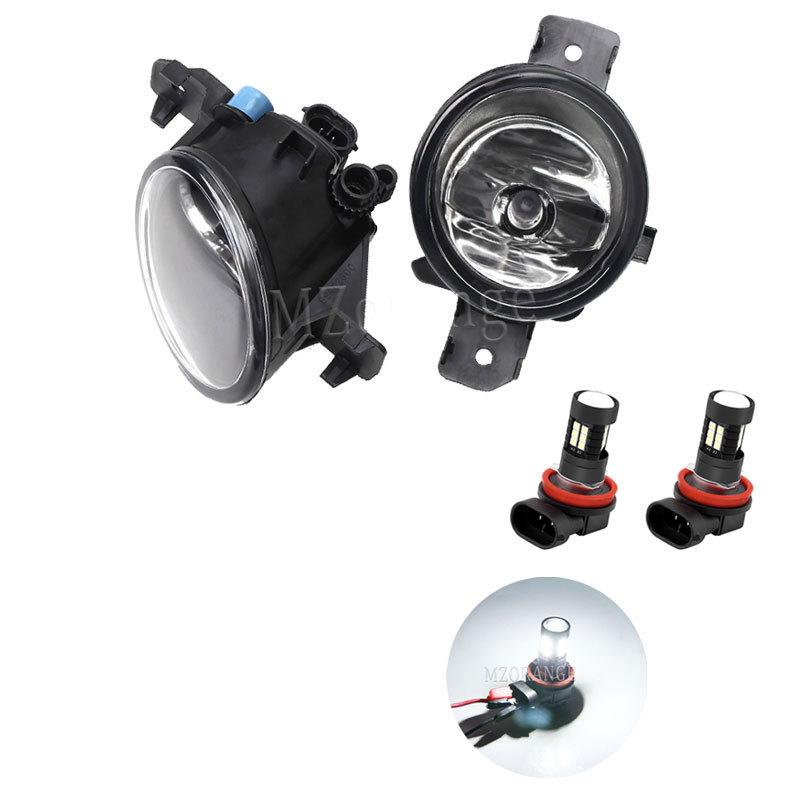 Nebelscheinwerfer LED Nebelscheinwerfer für Nissan Sentra Qashqai J10 X-Trail T31 T30 Primera Teana Altima Maxima Almera 2001-2015 Scheinwerfer