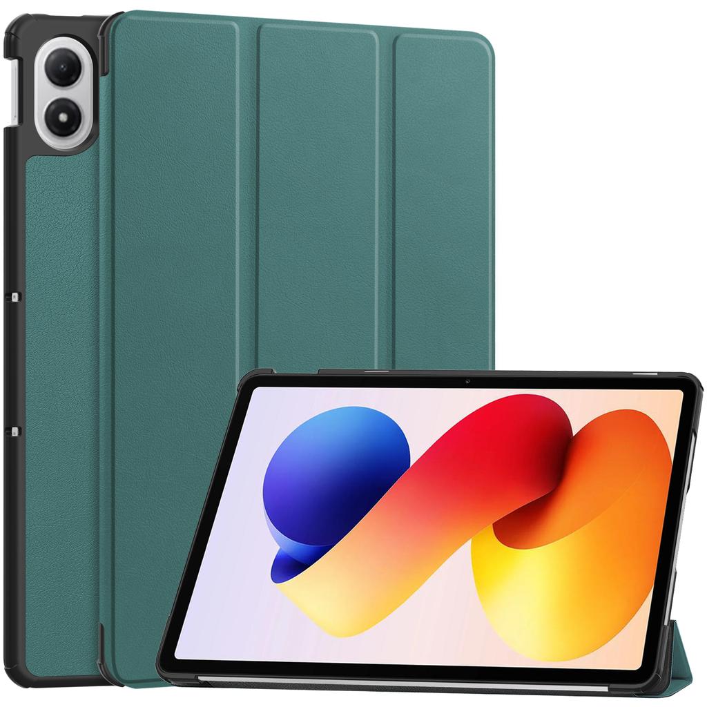 For Xiaomi Redmi Pad 2 Pro 12.1 Case 2025 PU Leather Kids Tri-Folding Magnetic Stand Cover for Redmi Pad2 Pro 12 1 Tablet Case