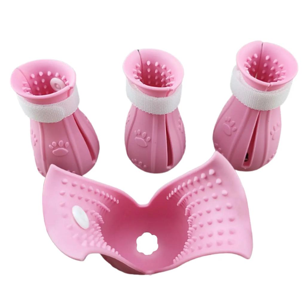 Anti-scratch Cat Paw Covers Adjustable Cat Foot Covers for Bathing Pet Products Accessories Cat Washing Bags Pet Foot Covers