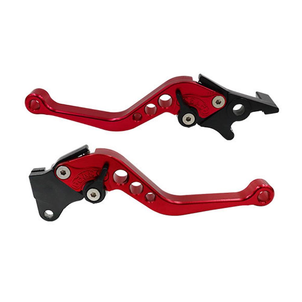 1Pair CNC Aluminum Alloy Motorcycle Brake Handle Motorbike Modification Brake Handle Motorcycle Clutch Drum Brake Lever Handle