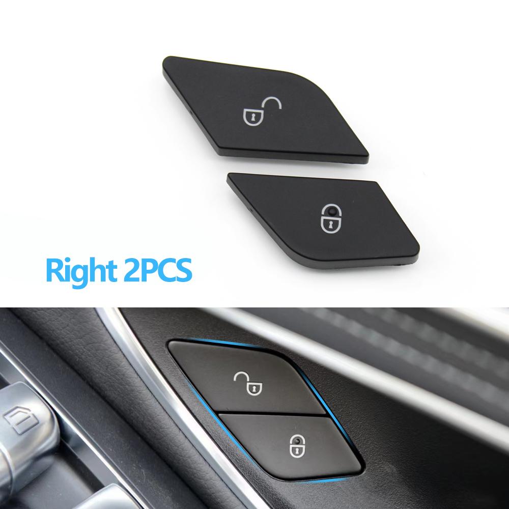 Car Left Right Side Door Security Lock Unlock Switch Repair Button Cover For Benz C EQC GLC V W205 X253 W447 N293 2059055251