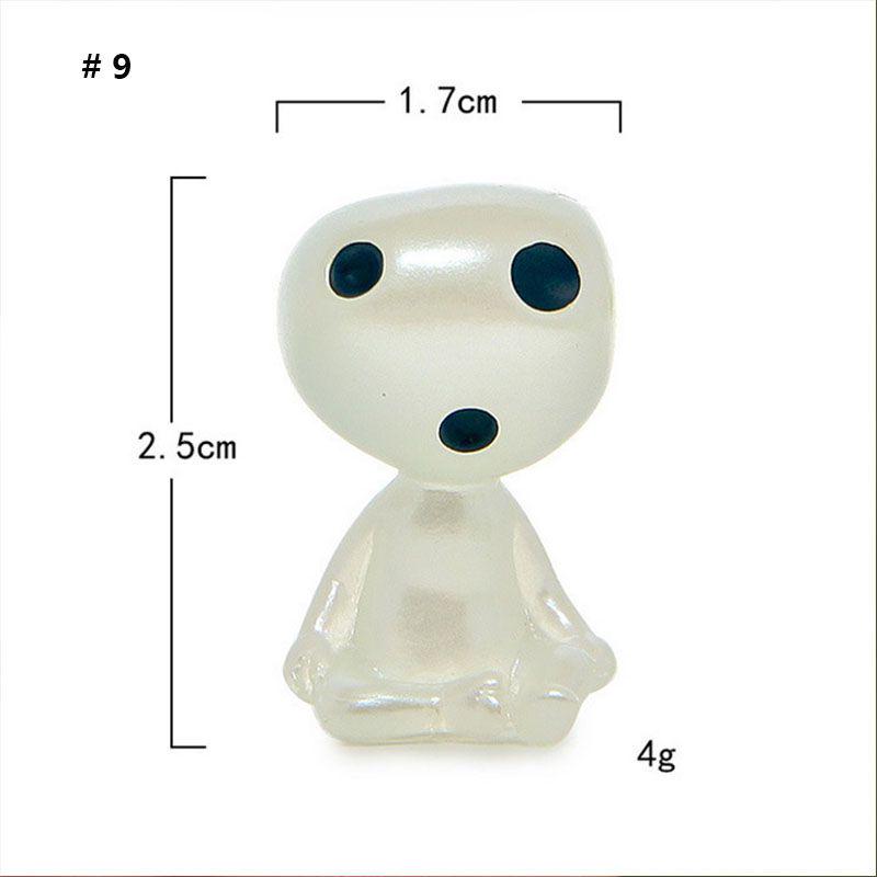 Enchanting Mini Mononoke Luminous Tree Elves Doll Ornament For Micro Landscape Bonsai