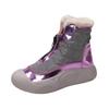 Winter velvet snow boots popular thick-soled Martin boots warm and thickened autumn and winter fur integrated short boots