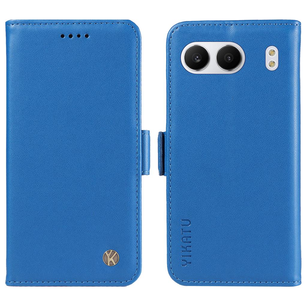 YIKATU YK-003 For OnePlus Nord 4 Case Wallet Stand Leather Phone Cover Side Buckle