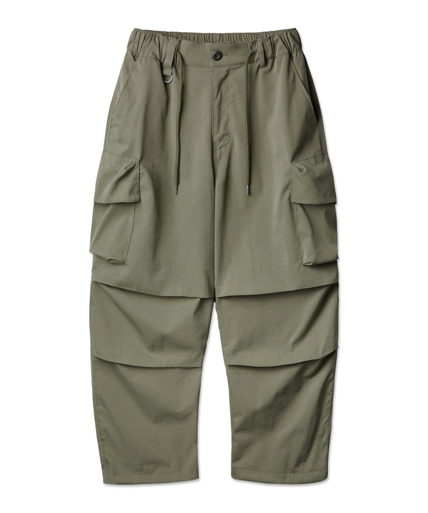 ALVINCLO [Deluxe] Soft Parachute Wide Cargo Pants Dlx2920 (4 Colors)