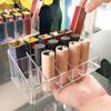 Lipstick Storage Box Save Space Transparent 12/18/36 Grids Women Makeup Lip Glaze Holder Daily Use