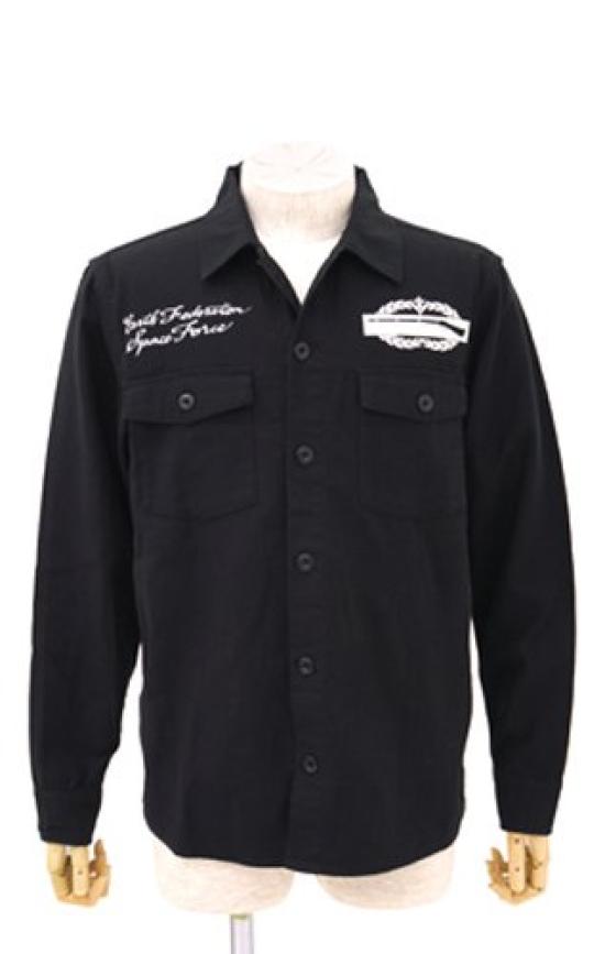 Mobilní oblek Gundam Earth Federation Forces Tričko, černá M [COSPA] Velikost BDU