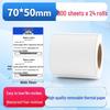 Waterproof Synthetic Thermal Label Paper 60x40 - Freezer Safe, Self-Adhesive, Durable