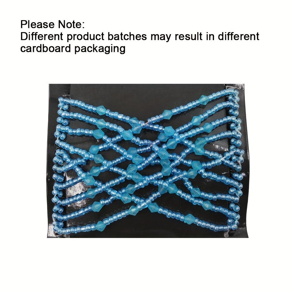 Kreativer vielseitiger magischer Haarkamm - 1 Stück Doppellagen-Haarspange, elastisch, modisch - Marmorkopf, Kristallperle