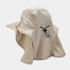Summer Sun Protection Fisherman Hat Men and Women with Extended Hat Curtain Outdoor Sunshade Anti-ultraviolet Sun Hat Mountaineering Fishing Hat