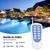 RGB LED Pool Light IP68 Waterproof 4200LM 54W with Remote Control for Swimming Pools Ponds Water Features