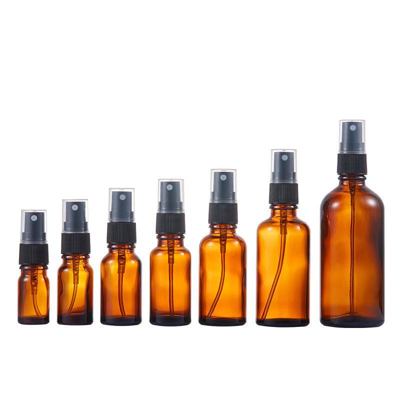 

Флакон для эфирного масла 10 мл, Флакон для спирта 50 мл, Коричневый флакон-спрей для парфюмерии 30 мл 5ml коричневый