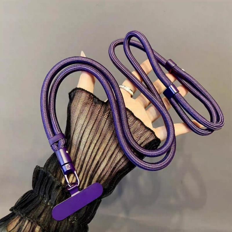 Adjustable Mobile Phone Strap Lanyard Crossbody Phone Lanyards Neck Rope with Patch for iPhone Cell Phone Hanging Cord Strap