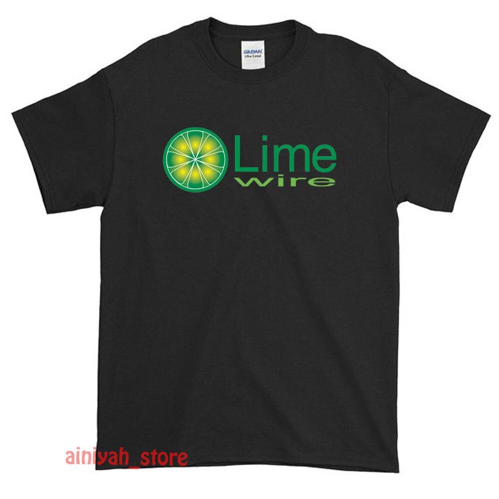 

New LimeWire Logo Men s Funny T shirt USA Size S-XXL 2XL