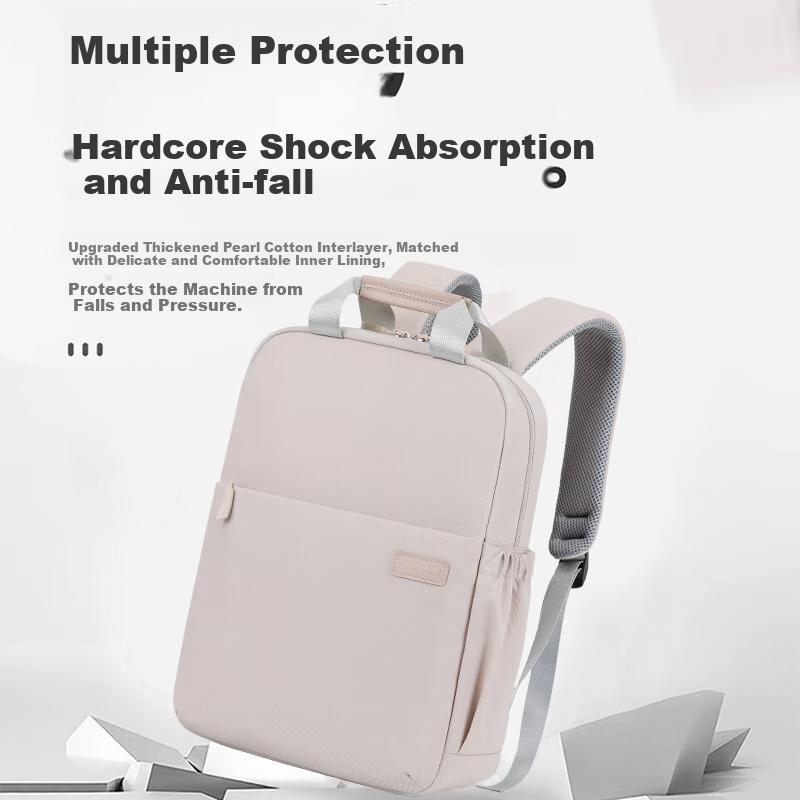 BRINCH Laptop Backpack for Women, Business Travel 15/16 Inch Large Capacity Laptop Bag