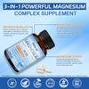 Triple magnesium complex – enhances overall absorption and efficacy 60 capsules
