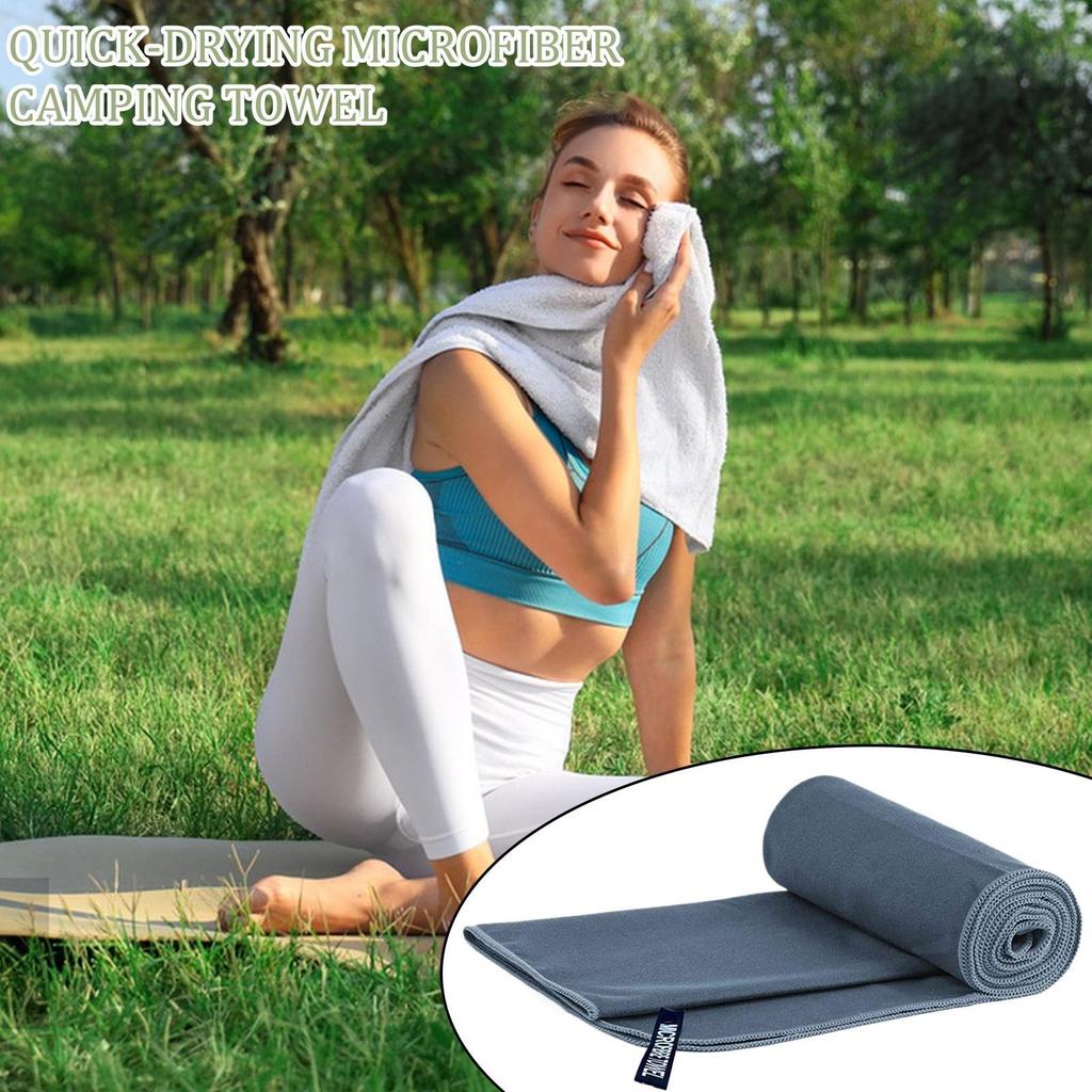 Quick-Dry Sports Towel Microfiber Running Yoga Gym Fitness Basketball Outdoor Camping Hiking Beach Towels