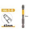 1/6Pcs Strong Magnetic Screwdriver Set 61/111mm Length Hexagonal Electric Screwdriver Bits Multifunctional Alloy Steel