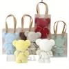 8pcs large cute towel bear set with gift box suitable for souvenir birthday party celebration gift party gift holiday gift wedding