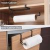 Wall Mounted Under Cabinet Paper Towel Holder Metal Paper Towel Rack  For Kitchen