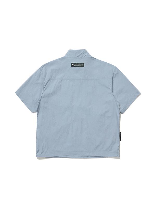 Bbc Earth Utility Pocket Short Sleeve Anorak_Blue