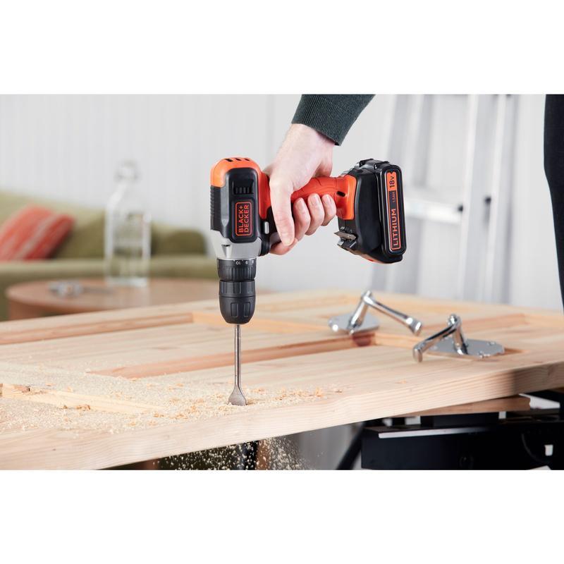 BLACK & DECKER | Cordless Drill Driver | BCD001C1-QW | May 18 | 1.5 Ah | Lithium