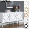 Decor Wall Stickers Frame Home Mirror Removable Wall Sticker 20*20*0.1cm 4PCS Art Bedroom Corner DIY Wall Decals