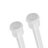 4PCS Expandable Curtain Rods Hardened PVC Substance Modifiable Length for Bathroom and Home styling