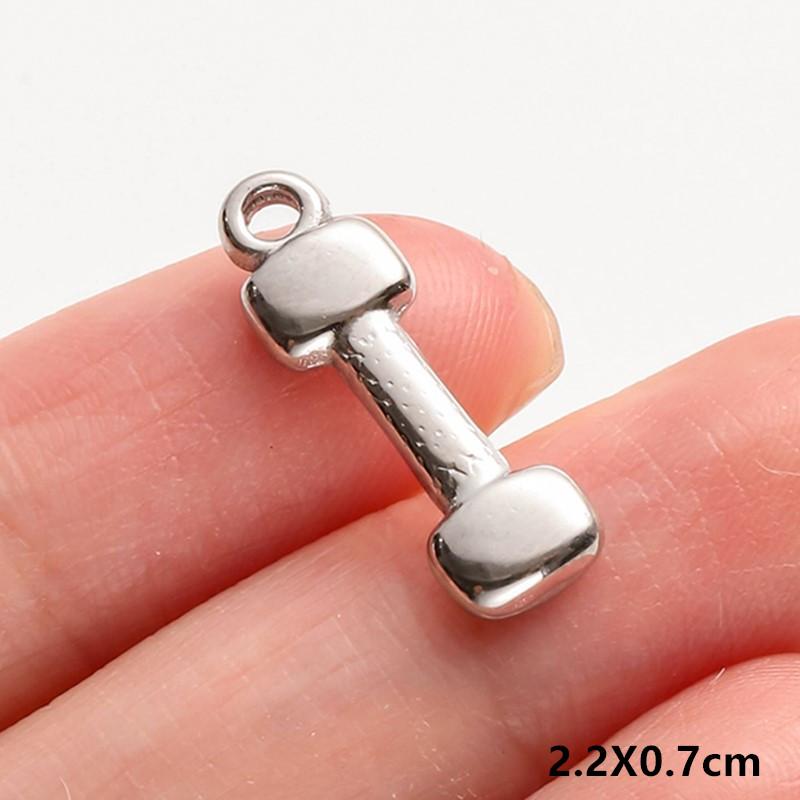 5pcs No Fade Tools Axe Wrench Sword Daily Supplies Charm Pendant For DIY Jewelry Making Accessories Keychain Earring Connectors