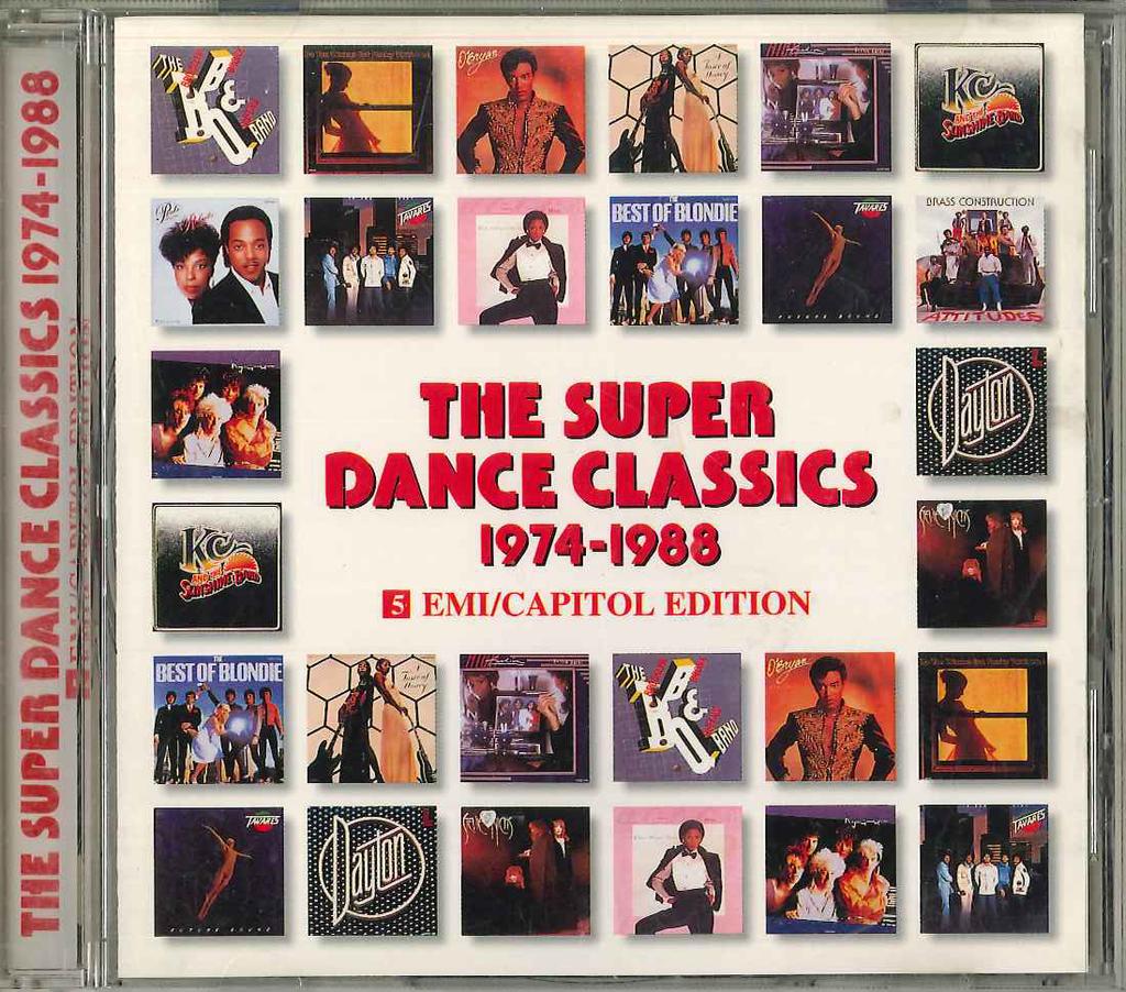 CD VARIOUS - Super Dance Classics 1974-1988 5 Em DRF4005 EMI CAPITOL Japan Soul/Funk Used