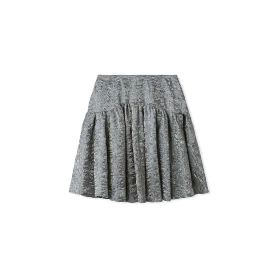 [Lily Brown] Jacquard Volume Skirt LWFS245080 Women s
