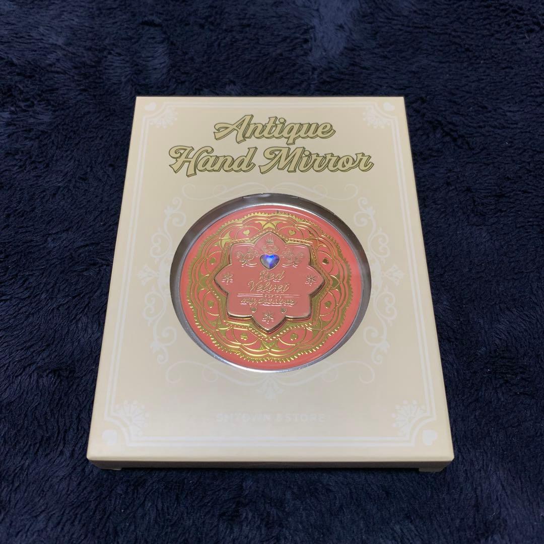 

[USED] Red Velvet antique hand mirror (no trading card included)