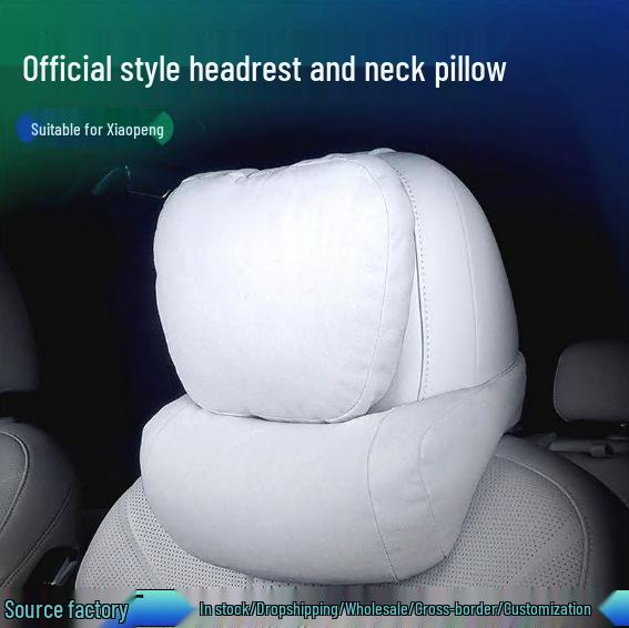 XPeng P7i Car Accessories: Comfortable G6 Headrest, Lumbar Support Cushion, G9 Neck Pillow for Waist & Neck Protection