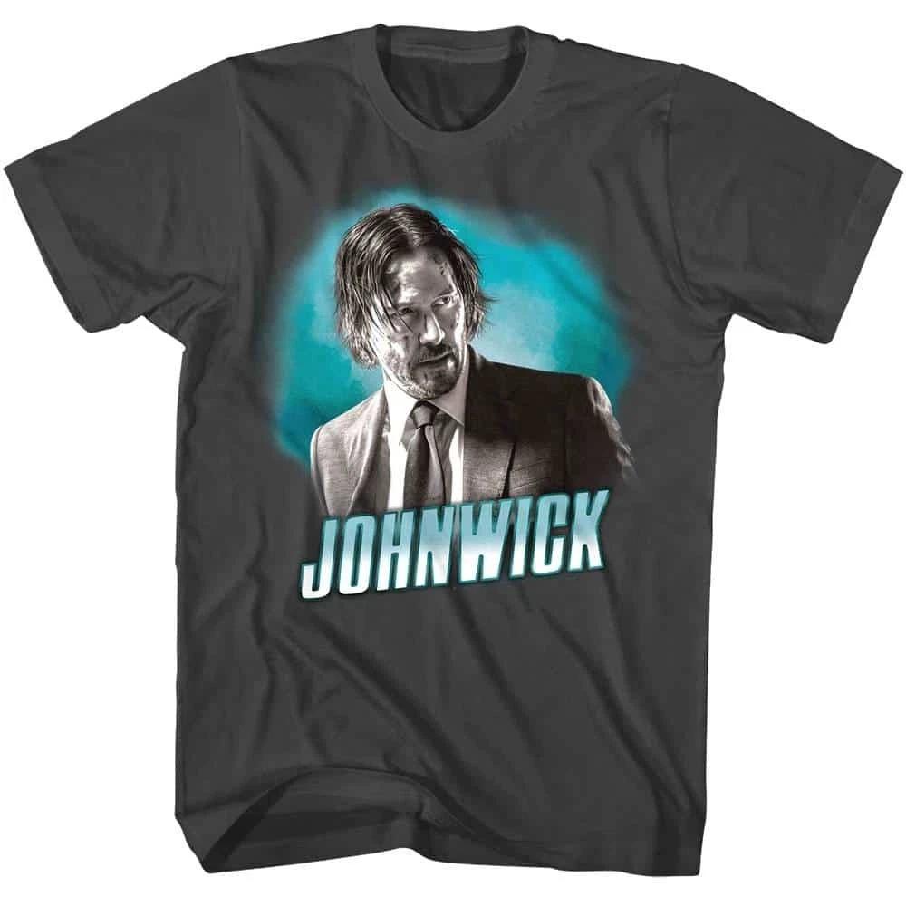 John Wick in the Mist Men s T Shirt S