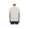 A.P.C Solid Color Printed Logo Polo Short Sleeve T-Shirt Men Tops White COGWZH26342-AAB