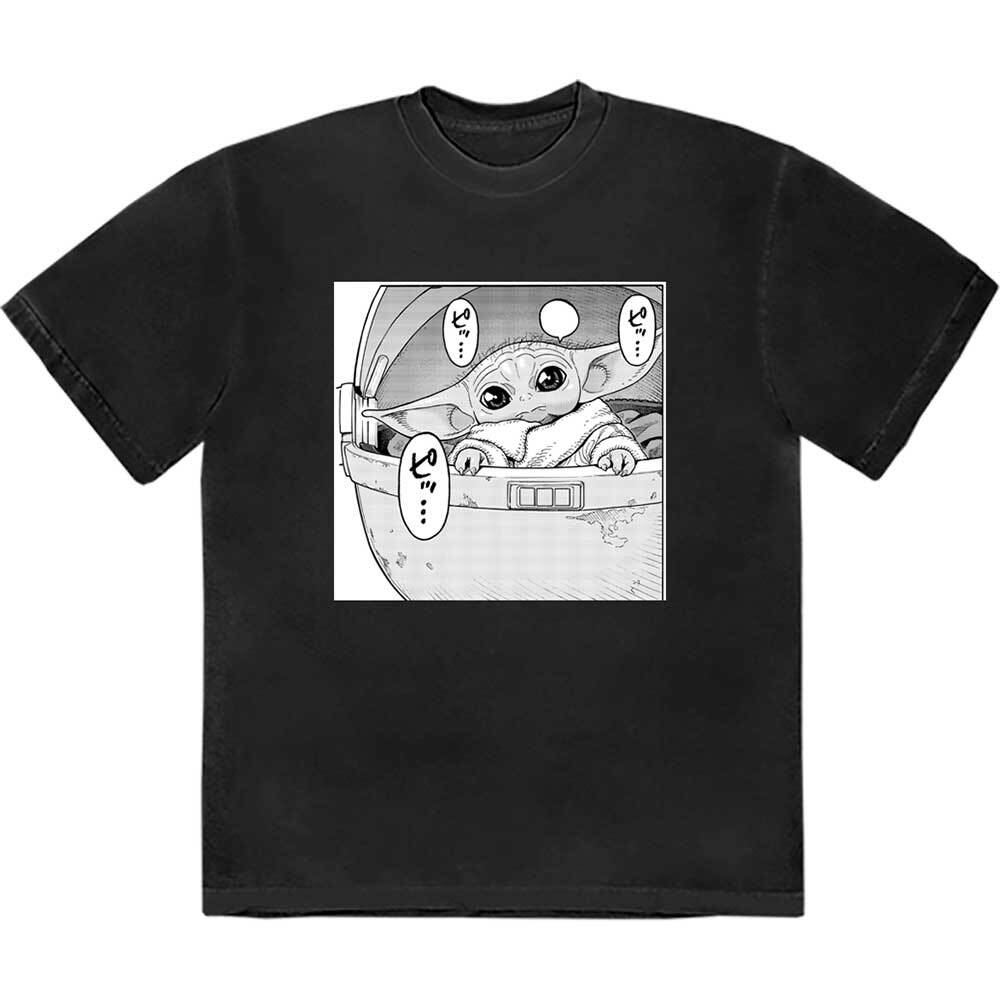 Star Wars Grogu Speech T-Shirt Black New XXXXL