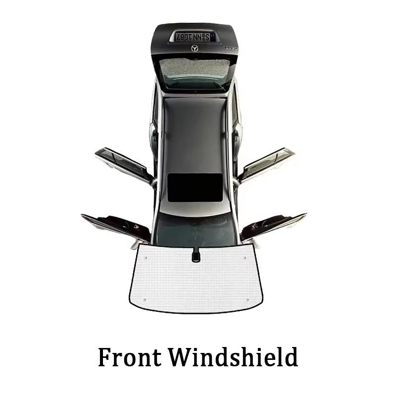 For Volkswagen Passat B8 GT Estate 2014~ Front Rear Side Sunscreen Windshields Sun Visor Thermal ulation Car Accessories