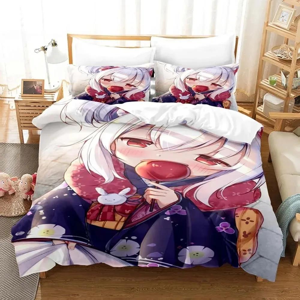 Anime Azur Lane Bedding Set Single Twin Full Queen King Size Bed Set Adult Kid Bedroom Duvet Cover Sets