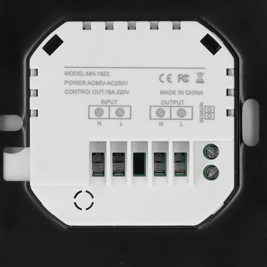 WiFi Smart Thermostat LCD Display BT APP Control Temperature Controller Electric Heating AC85‑250V
