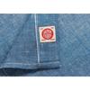 Palace Camisa de Mezclilla Casual de Manga Larga con Estampado de Logo Unisex Tops Azul P21EVSHT001