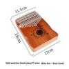 Kalimba Duimpiano: 17-Toons & 21-Toons Muziekinstrument voor Beginners voor Kinderen