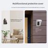 Plastic Wireless Doorbell Rainproof Cover Transparent Wireless Doorbell Cover  Outdoor